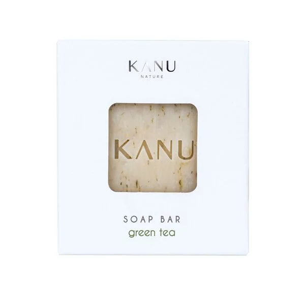 Kanu Nature, wegańskie mydło w kostce, green tea, 75g
