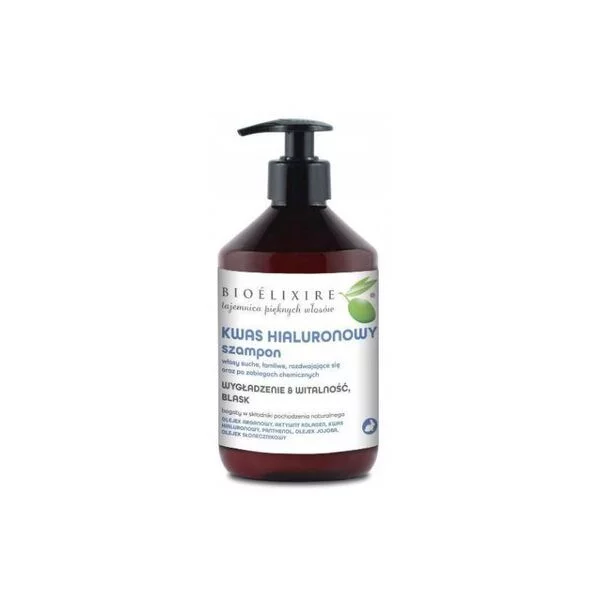 Bioelixire, szampon z kwasem hialuronowym, 500ml