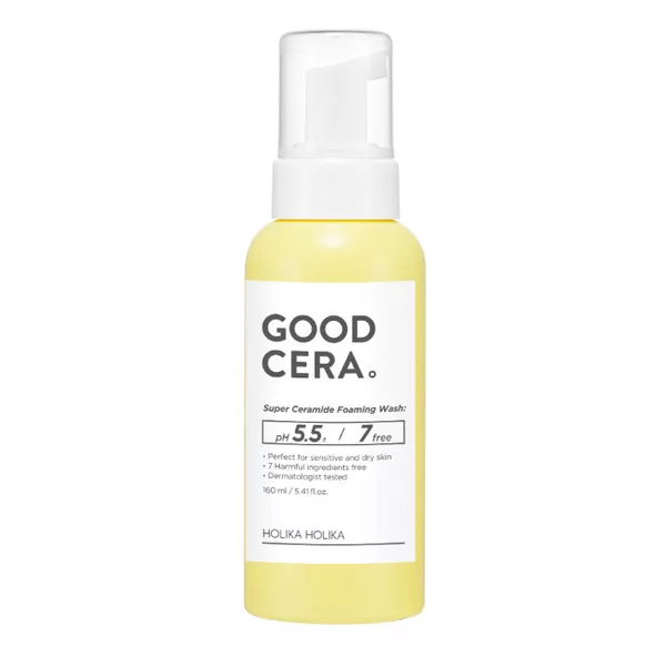 Holika Holika Skin and Good Cera, pianka oczyszczająca do cery wrażliwej, 160ml