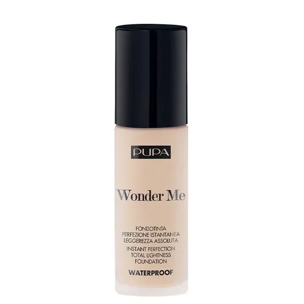 Pupa Wonder Me, wodoodporny podkład do twarzy, 009 Alabaster, 30ml