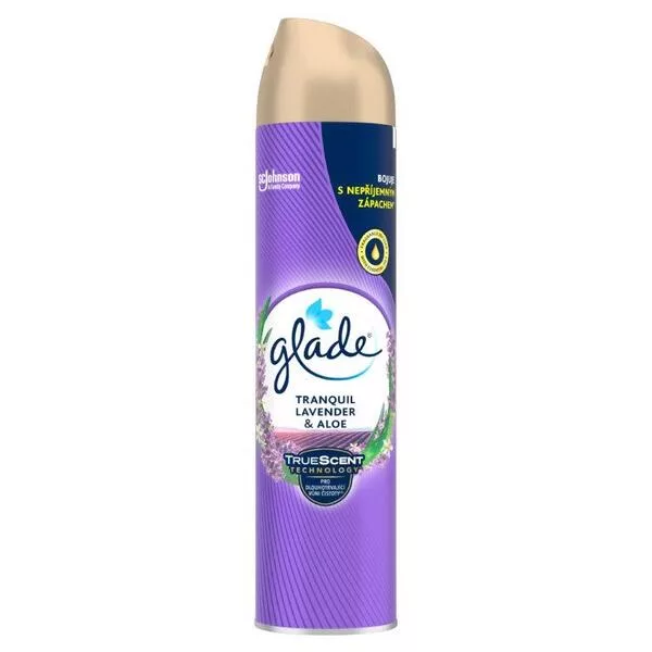 Glade Lavender - lawendowy odświeżacz powietrza w aerozolu, 300ml