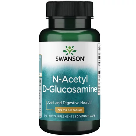 Swanson N-Acetyl D-Glukozamina, suplement diety, 60vcaps, ref.SWU931