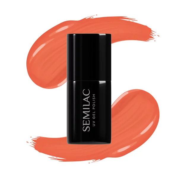 Semilac x Margaret, lakier hybrydowy, 934 Bittersweet Orange, 7ml