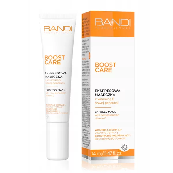 Bandi Boost Care, ekspresowa maseczka z witaminą C nowej generacji, 14ml