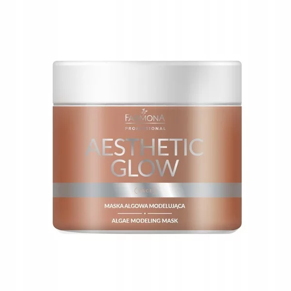 Farmona Professional Algae Mask Aesthetic Glow, maska algowa modelująca do twarzy, 160g