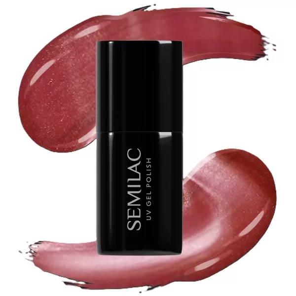Semilac Gloss Gala, lakier hybrydowy, 662 Rose Gloss, 7ml