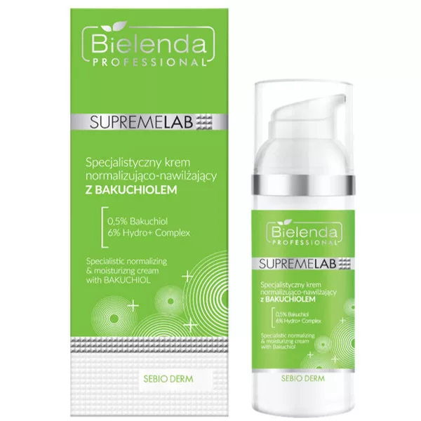 Bielenda Professional Supremelab, Sebio Derm, krem normalizująco-nawilżający, 50ml
