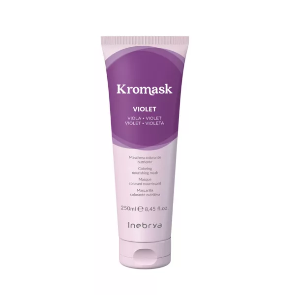 Inebrya Kromask, maska odświeżająca kolor, violet, 250ml