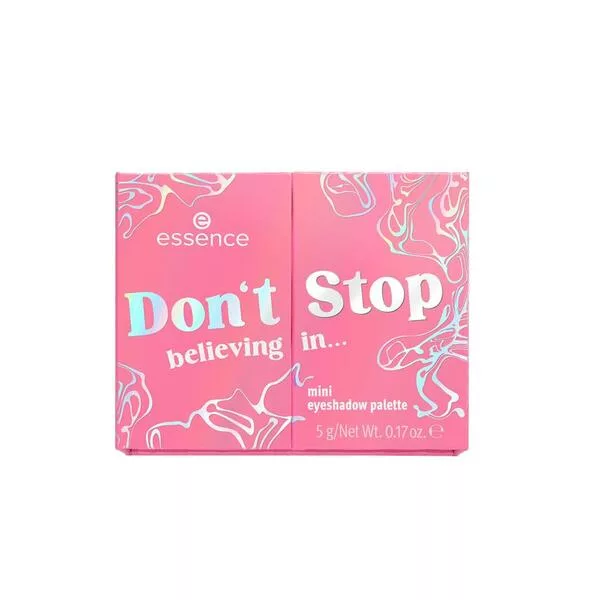 Essence DON'T STOP BELIEVING IN..., mini paleta cieni do powiek, 5g