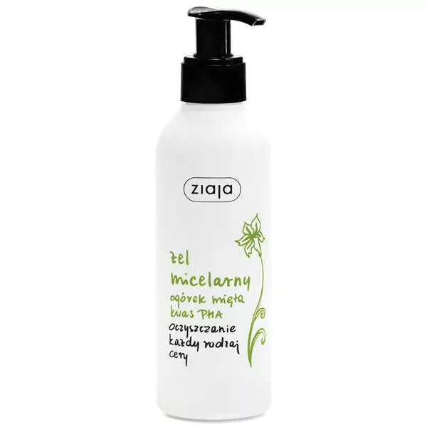 Ziaja Ogórek, żel micelarny z kwasem laktobionowym, 200ml