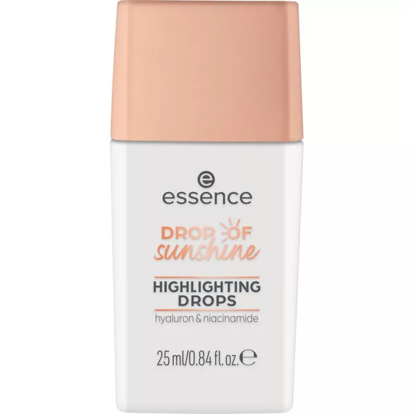 Essence Drop Of Sunshine Highlighting Drops, krople rozświetlające, 25ml