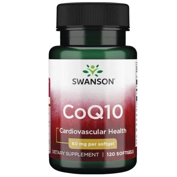 Swanson Koenzym Q10 60mg 120 kaps żelowych
