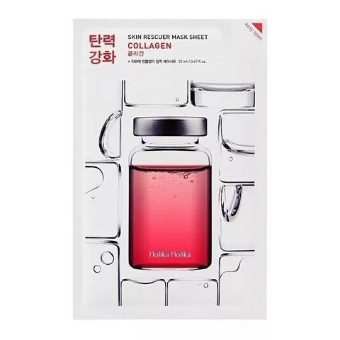 Holika Holika Skin Rescue - Collagen, kolagenowa maska w płachcie