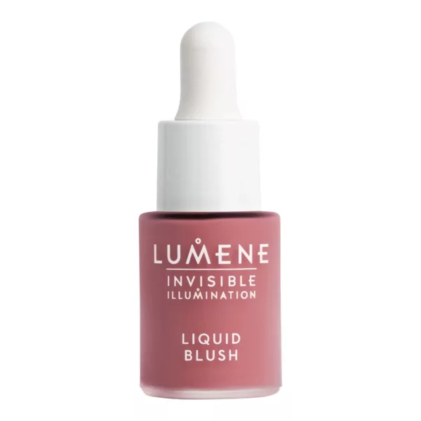 Lumene Invisible Illumination, róż z serum do twarzy, Arctic Rose, 15ml