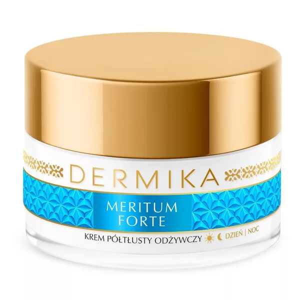Dermika Meritum Forte, krem półtłusty odżywczy na dzień i na noc, 50ml