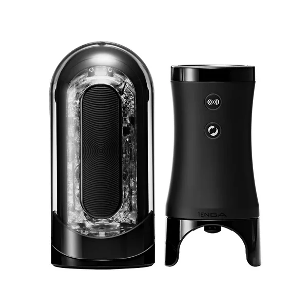 Tenga Flip Zero EVR masturbator wielokrotnego użytku z nasadką Black