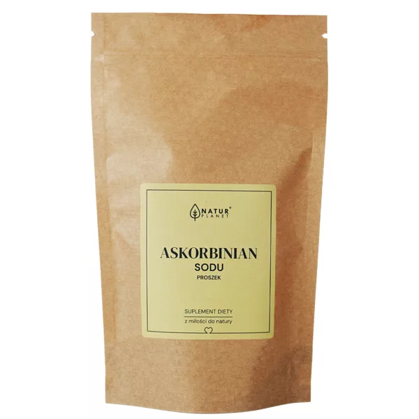 NaturPlanet, askorbinian sodu proszek, 500g