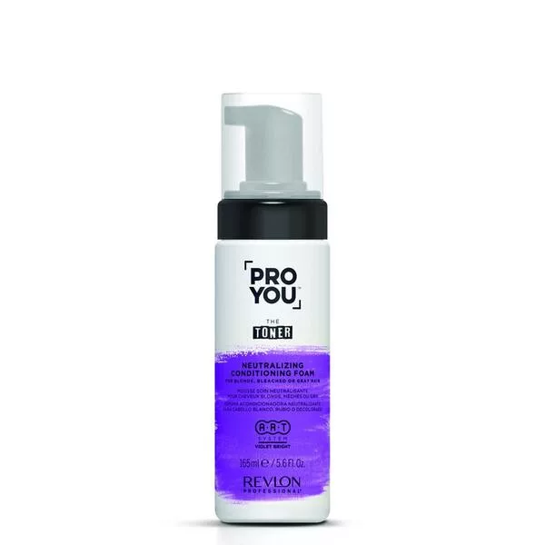 Revlon Pro You Toner, odżywiająco-neutralizująca pianka do włosów blond, 165ml