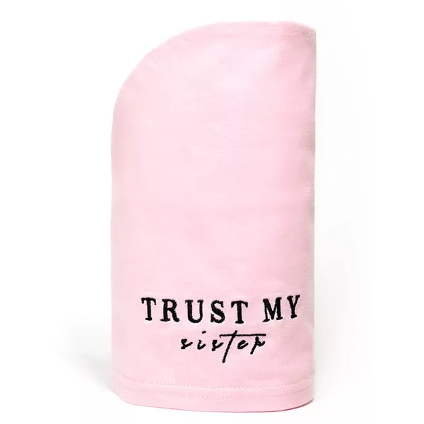 Trust My Sister, bawełniany ręcznik do włosów