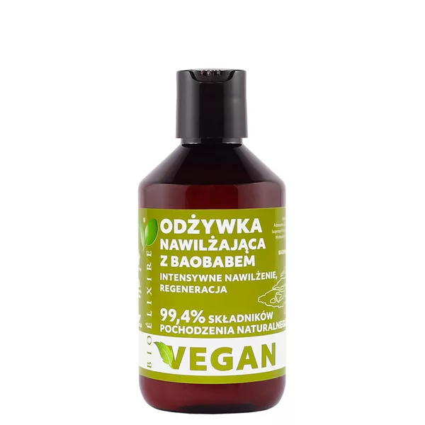 Bioelixire Vegan, odżywka nawilżająca z baobabem, 300ml