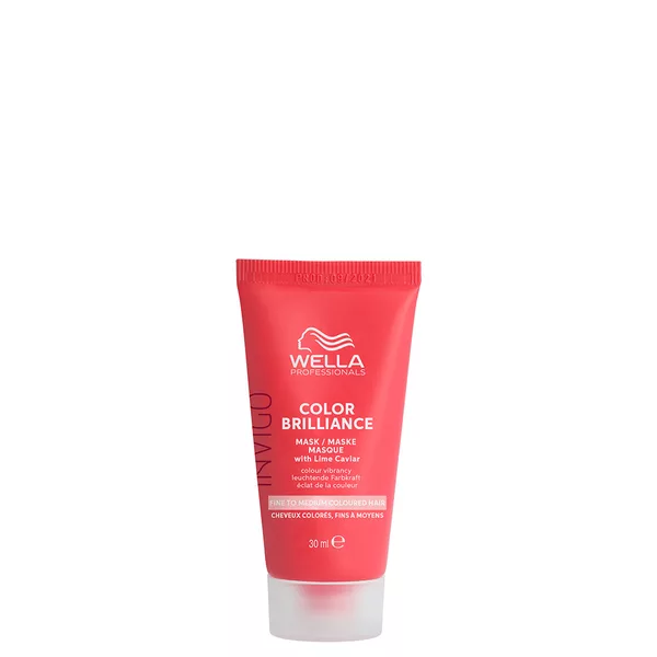 Wella INVIGO Color Brilliance, maska do włosów cienkich i normalnych, 30ml