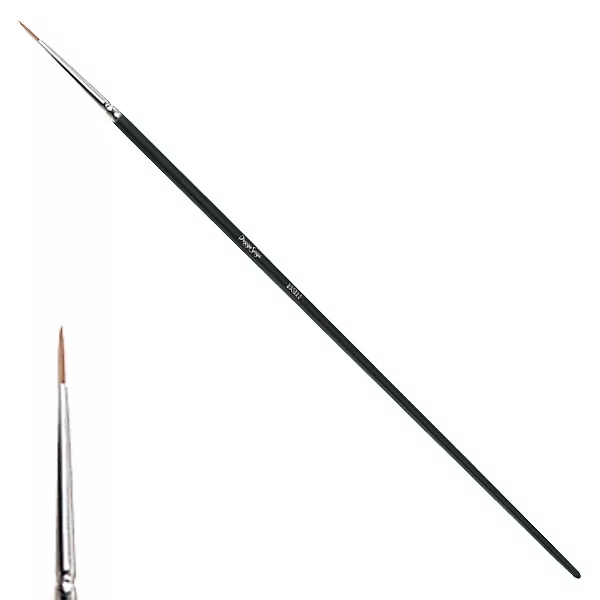 Peggy Sage pędzelek do kresek, konturówka, eyeliner, włosie kuny, 1mm, ref. 135111