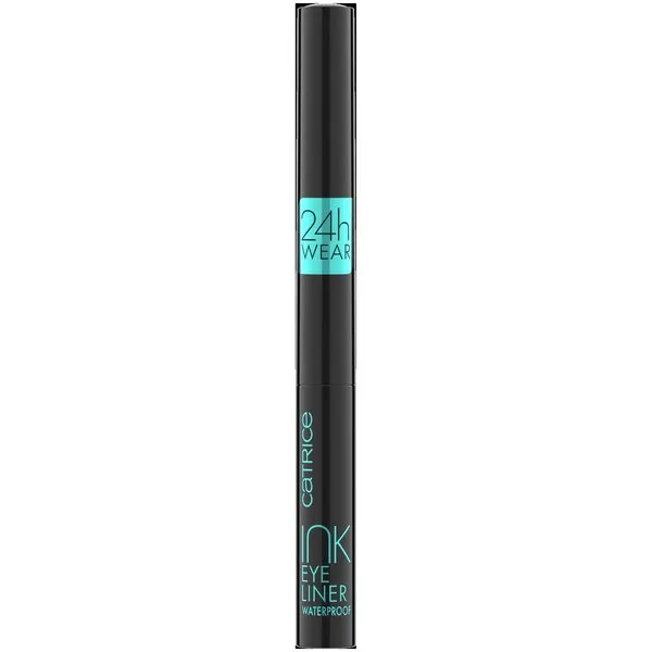 Catrice Ink Eyeliner, wodoodporny eyeliner w płynie, 010 Stay in Black, 1,7ml