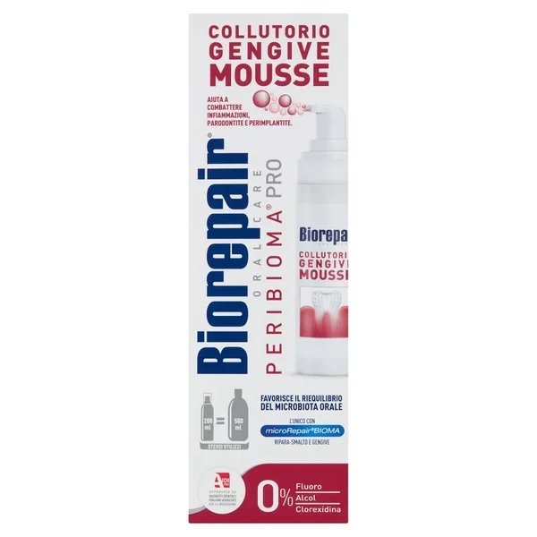 Biorepair Peribioma pianka do higieny jamy ustnej 200ml