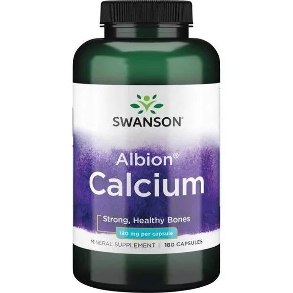 Swanson Albion Chelat Wapnia 180 kaps
