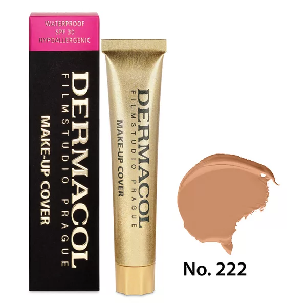 Dermacol Make-Up Cover wodoodporny podkład mocno kryjący 222 SPF30 30g