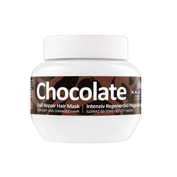 Kallos Chocolate intensywnie regenerująca maska do włosów suchych i zniszczonych 275ml
