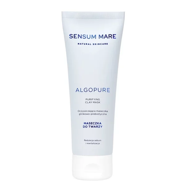 Sensum Mare Algopure oczyszczająca maseczka glinkowo-prebiotyczna do twarzy 70ml
