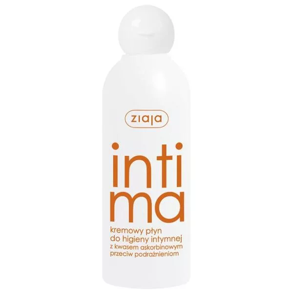 Ziaja Intima, kremowy płyn z kwasem askorbinowym do higieny intymnej, 200ml