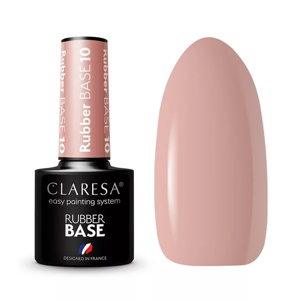 Claresa Rubber Base baza do lakieru hybrydowego 10 5g