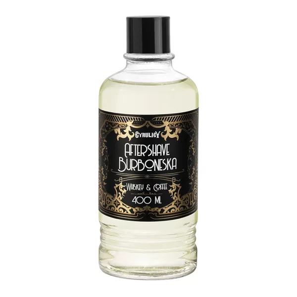 Cyrulicy Aftershave Burboneska, klasyczna woda po goleniu, 400ml