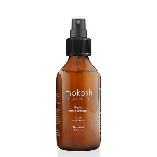 Mokosh, aktywna esencja tonizująca, biała róża, 100ml