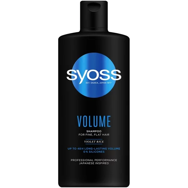 Syoss Volume Shampoo szampon do włosów cienkich i bez objętości 440ml