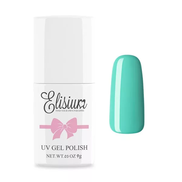 Elisium, lakier hybrydowy 015 Green Blue, 9g