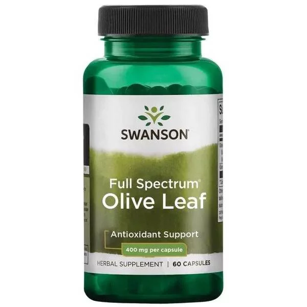 Swanson FS Olive Leaf 400mg 60kaps