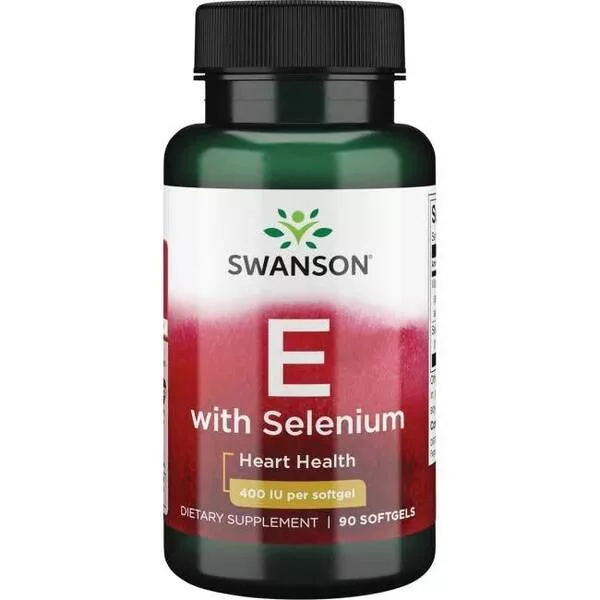 Swanson Witamina E & Selen 90kaps