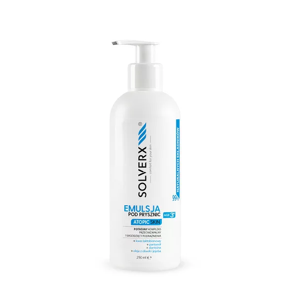 Solverx Atopic Skin emulsja pod prysznic skóra atopowa 250ml