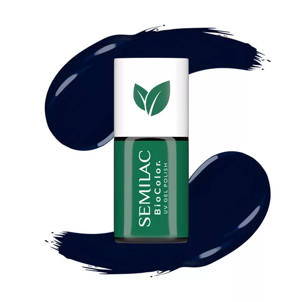 Semilac Bio Color, 725 Dark berry, lakier hybrydowy, 7ml