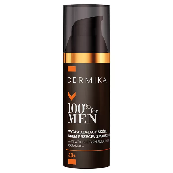 Dermika 100% For Men, przeciwzmarszczkowy krem dla mężczyzn 40+, 50ml