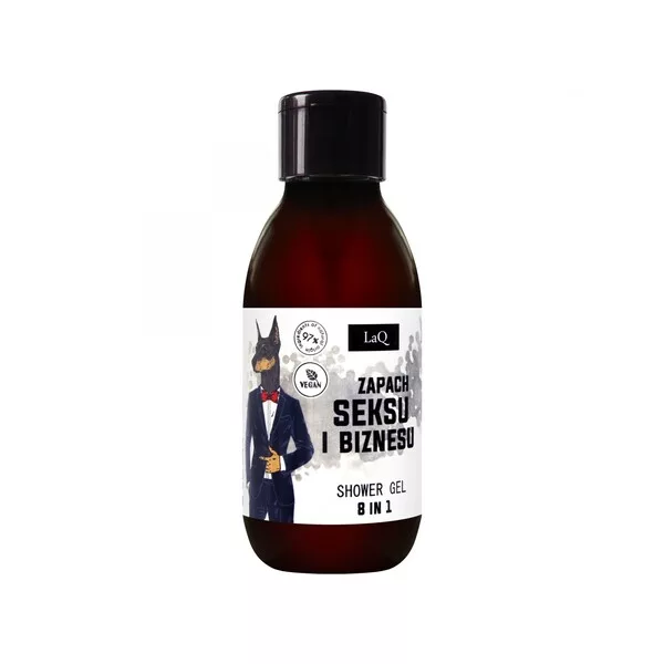 LaQ Doberman, żel pod prysznic 8w1, 100ml
