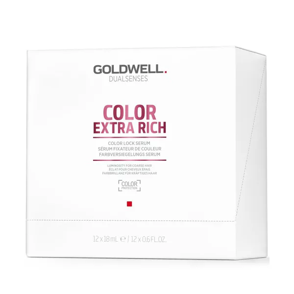 Goldwell Dualsenses Color Extra Rich, serum przypieczętowujące kolor, 12x18ml