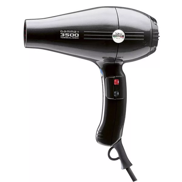 Gamma Piu, suszarka 3500 Power Tormalionic, 2500W, czarny