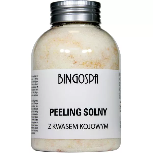BingoSpa Peeling solny z kwasem kojowym 580g