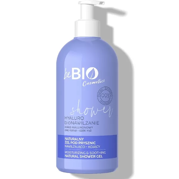 BeBio Ewa Chodakowska Hyaluro bioNawilżanie naturalny żel pod prysznic 350ml