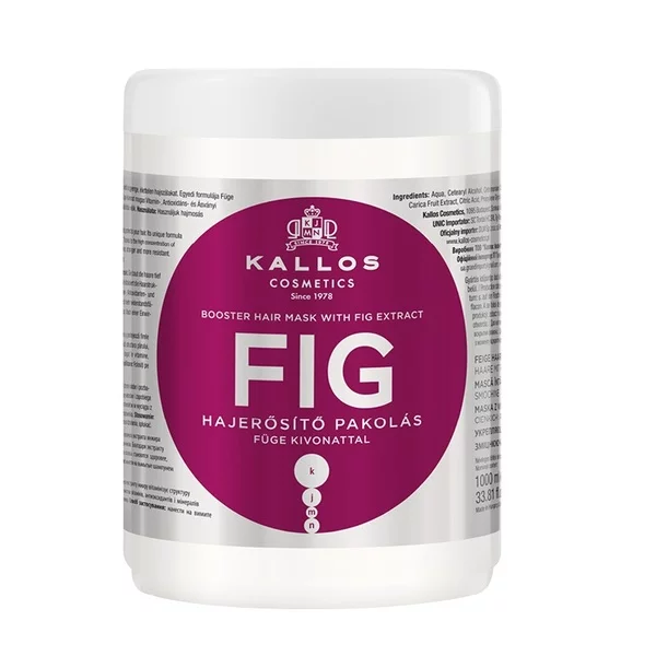 Kallos KJMN Fig maska do włosów z ekstraktem z fig 1000ml