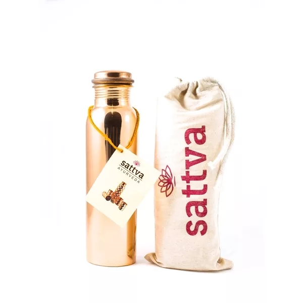 Sattva Butelka miedziana Gładka 950ml